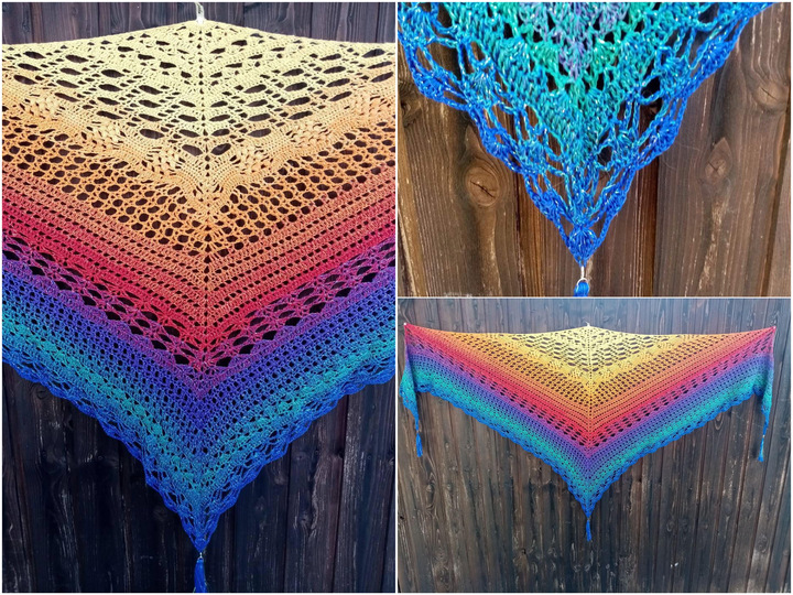 Häkelanleitung - Tuch "Tabea"