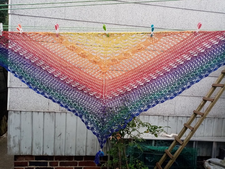 Häkelanleitung - Tuch "Tabea"