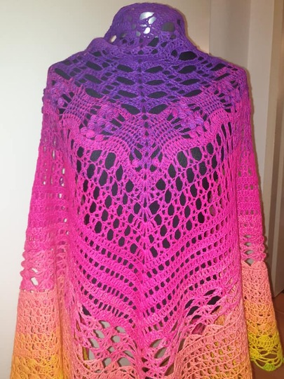 Häkelanleitung - Tuch "Tabea"