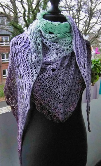 Häkelanleitung - Tuch "Tabea"