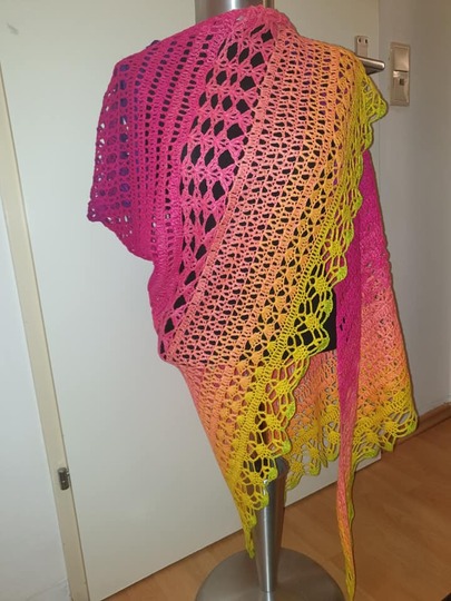 Häkelanleitung - Tuch "Tabea"