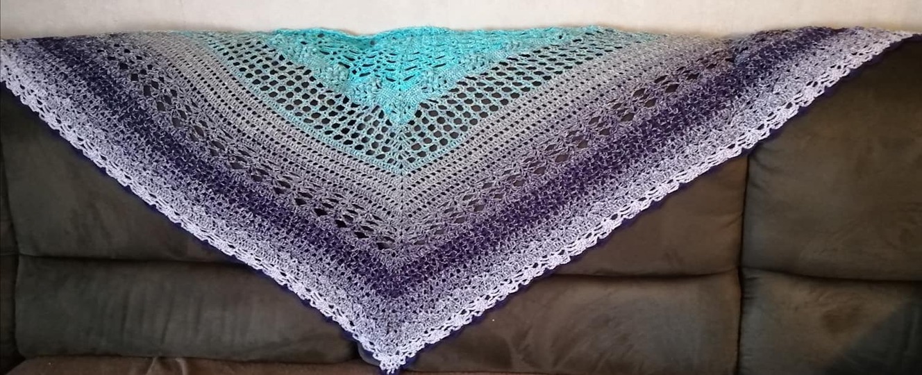 Häkelanleitung - Tuch "Tabea"