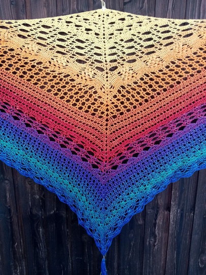 Häkelanleitung - Tuch "Tabea"