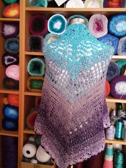 Häkelanleitung - Tuch "Tabea"