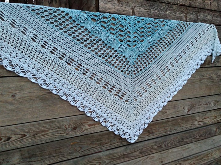 Häkelanleitung - Tuch "Tabea"