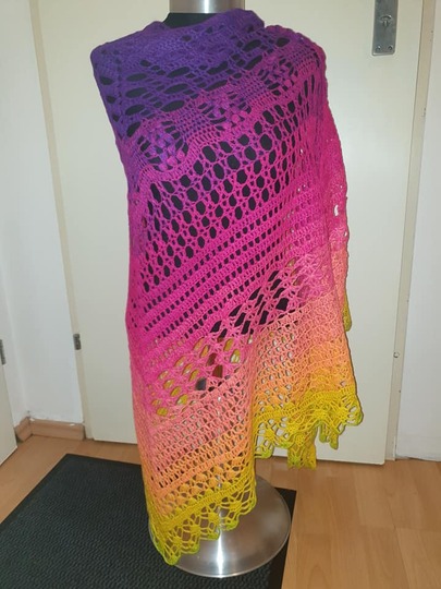 Häkelanleitung - Tuch "Tabea"