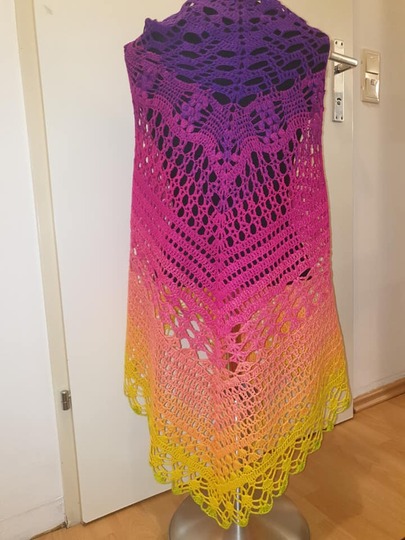 Häkelanleitung - Tuch "Tabea"