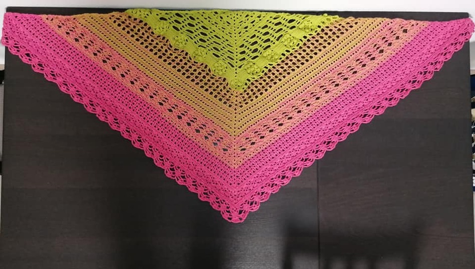 Häkelanleitung - Tuch "Tabea"