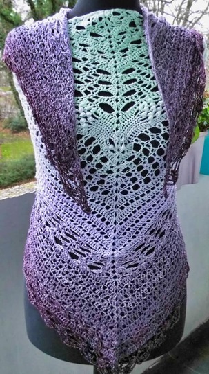 Häkelanleitung - Tuch "Tabea"