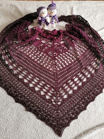 Häkelanleitung - Tuch "Tabea"