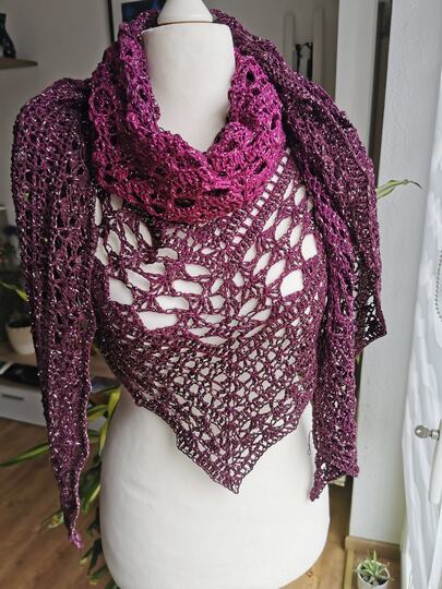 Häkelanleitung - Tuch "Tabea"