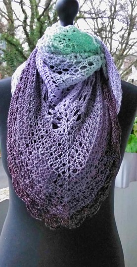 Häkelanleitung - Tuch "Tabea"