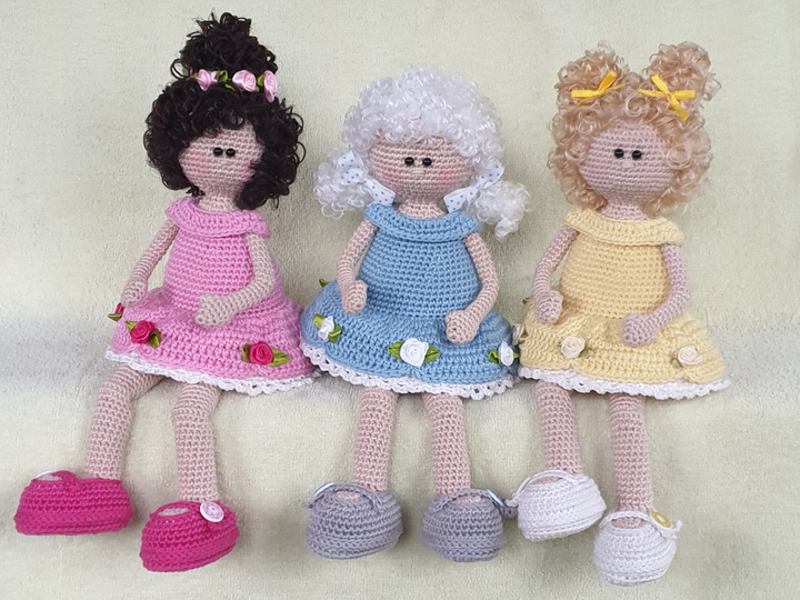 Häkelanleitung Die Blumen Mäderl