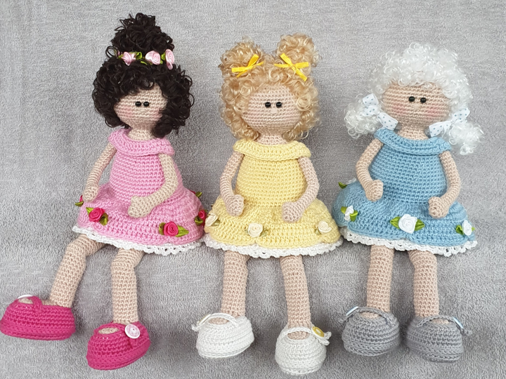 Häkelanleitung Die Blumen Mäderl