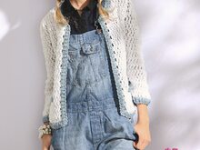 Häkelanleitung: Verschlussloses Häkeljäckchen