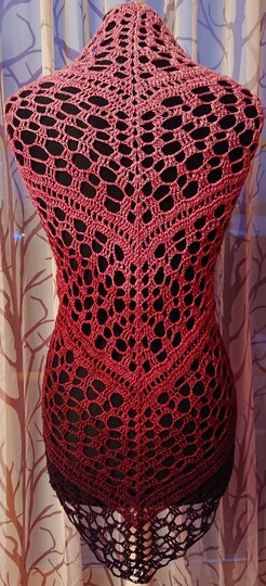 Tuch Quartilla häkeln Häkeltuch Dreieckstuch