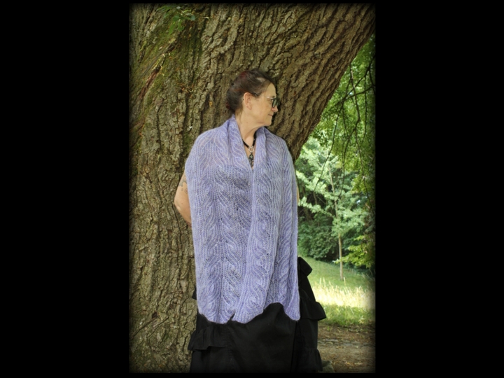 Anleitung Schal Celtic Garden