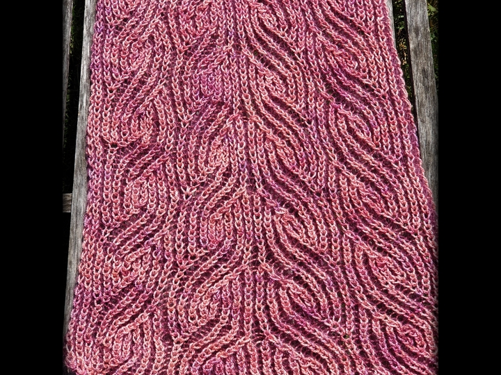 Anleitung Schal Celtic Garden