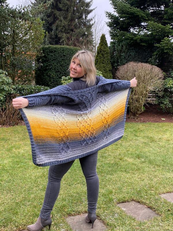 Häkelanleitung Jacke/Weste Charming alle Damen-Größen - Bild 3