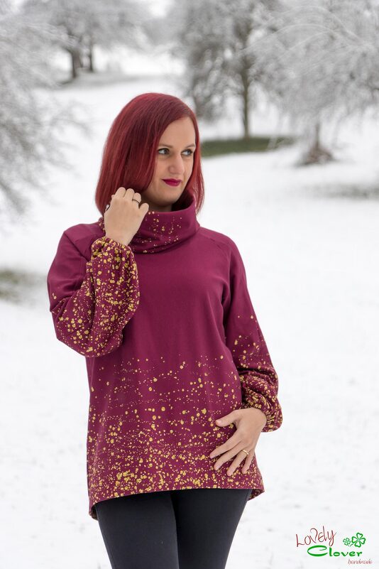 Pulli Carlotta – PDF-Schnittmuster für einen stylischen &amp; bequemen Pullover