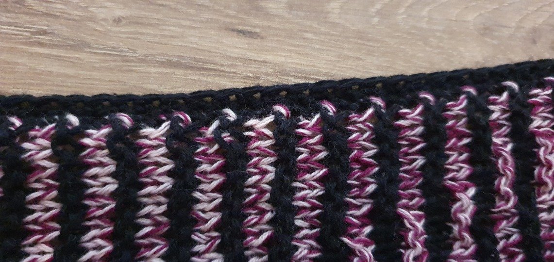 Lotusflower, Shadow Knitting, Illusion Knitting, Motif Shawl