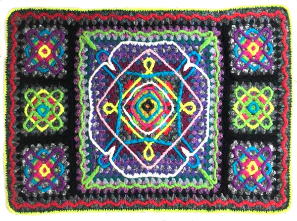 einfacher Filzteppich  HUGO