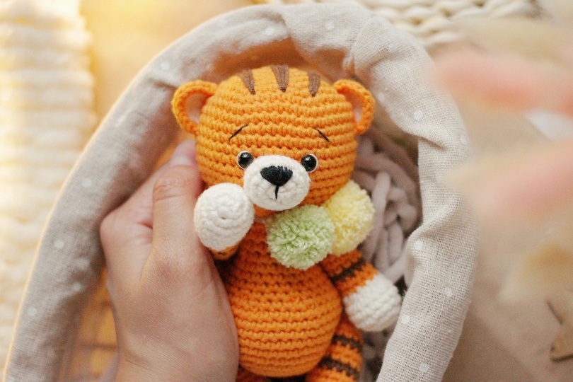 Rio der Tiger Häkelanleitung Amigurumi