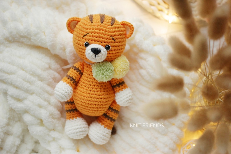 Rio der Tiger Häkelanleitung Amigurumi