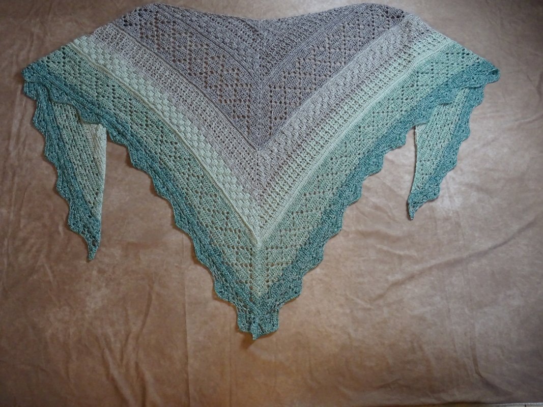 Anleitung XXL Kuscheltuch "La Perdoma"