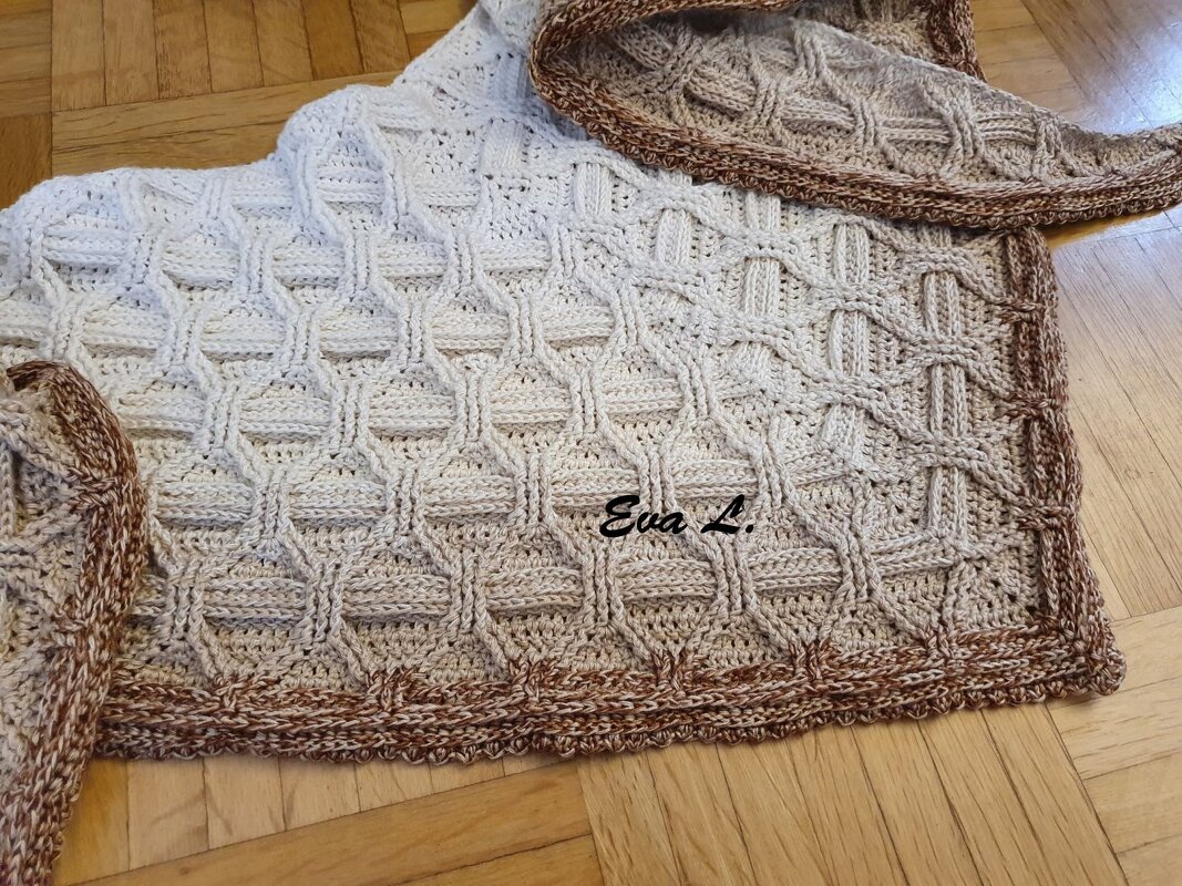 Häkelanleitung Tuch "Agatha" - Bild 6