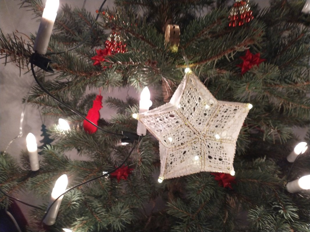 Anleitung geklöppelter 5-zakiger 3d Stern