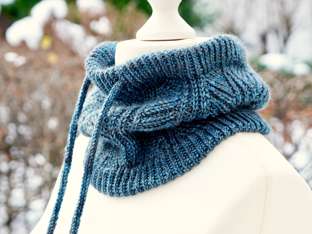 "Westside Loop" - sportlicher Loop für Männer und Frauen, Strickanleitung