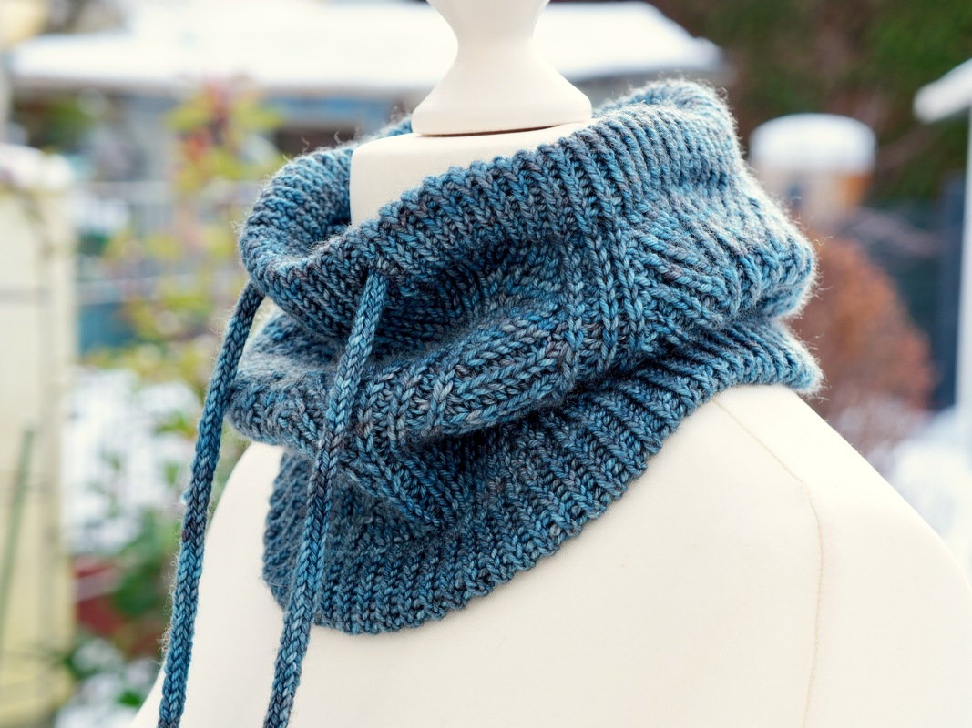 "Westside Cowl" - sportive cowl for men and women, knitting pattern - Image 9