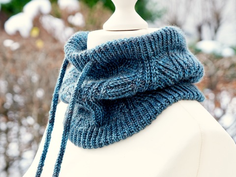 "Westside Cowl" - the cowl for men, knitting pattern