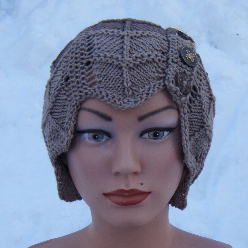 Strickanleitung Mütze "Knopfschachtel" - Bild 4