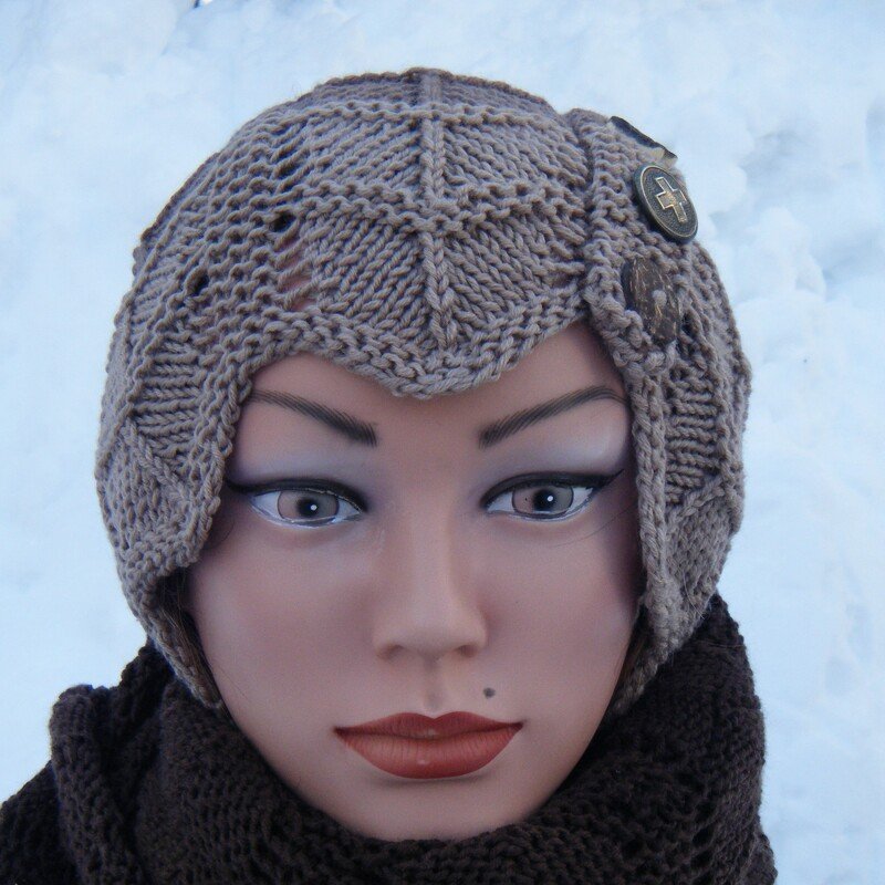 Knitting Pattern Buttonhat - Image 3
