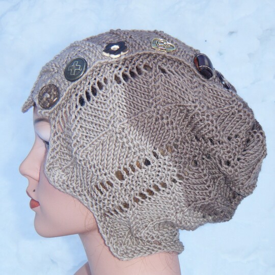 Strickanleitung Mütze "Knopfschachtel"