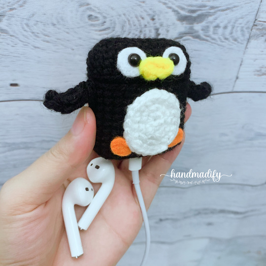 (5 in 1) 5 Animals Headphone Case cove Cute, Crochet Pattern
