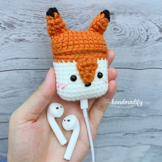 (5 in 1) 5 Animals Headphone Case cove Cute, Crochet Pattern