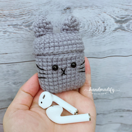 (5 in 1) 5 Animals Headphone Case cove Cute, Crochet Pattern
