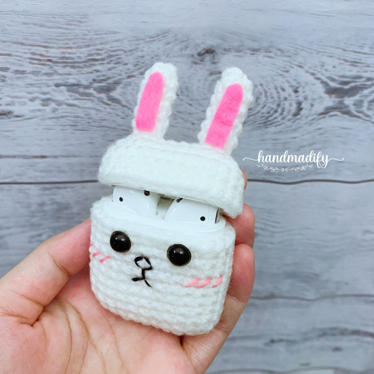 (5 in 1) 5 Animals Headphone Case cove Cute, Crochet Pattern
