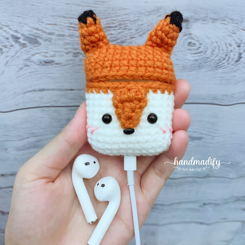 (5 in 1) 5 Animals Headphone Case cove Cute, Crochet Pattern - Image 4