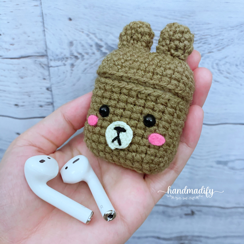 5 Animals Headphone Case cove Cute, Crochet Pattern - Image 4