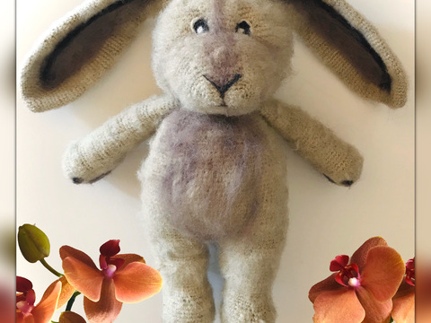 Herztier Hase / Häkelanleitung