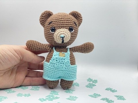 Häkelanleitung Süßer Teddybär