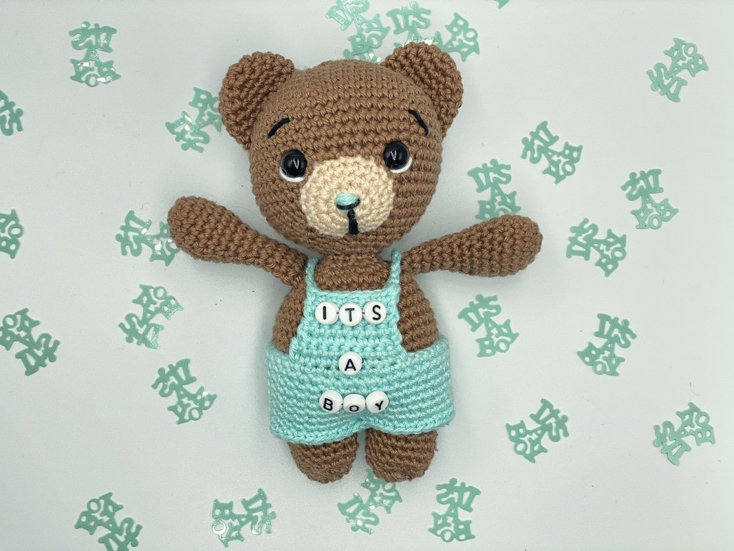 Crochet Pattern Cute Teddybear