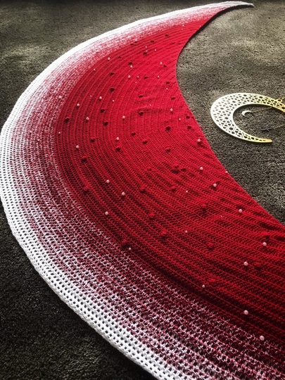 Sicheltuch - Tuch in einfacher Sichelform