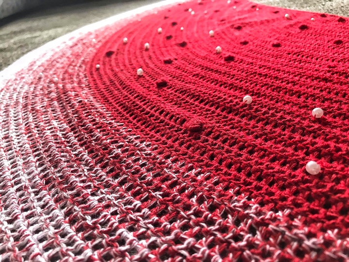 Sicheltuch - Tuch in einfacher Sichelform