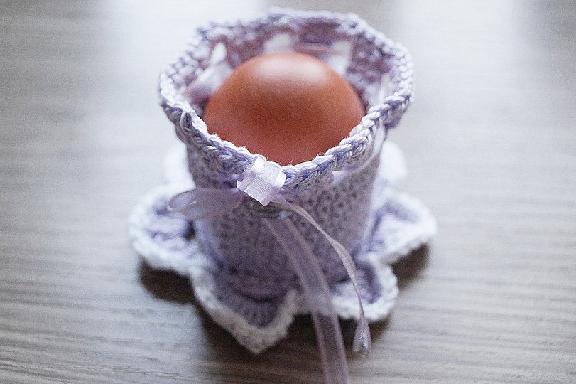 Anleitung Eierbecher Eleganz