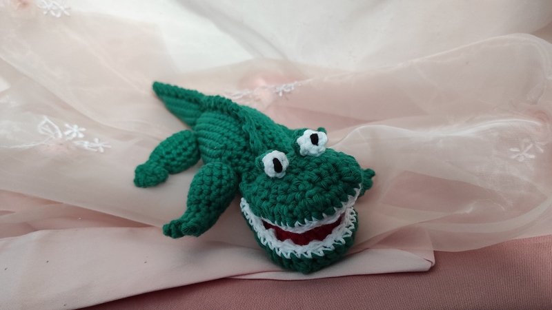 Crochet Pattern for a Crocodile, Amigurumi